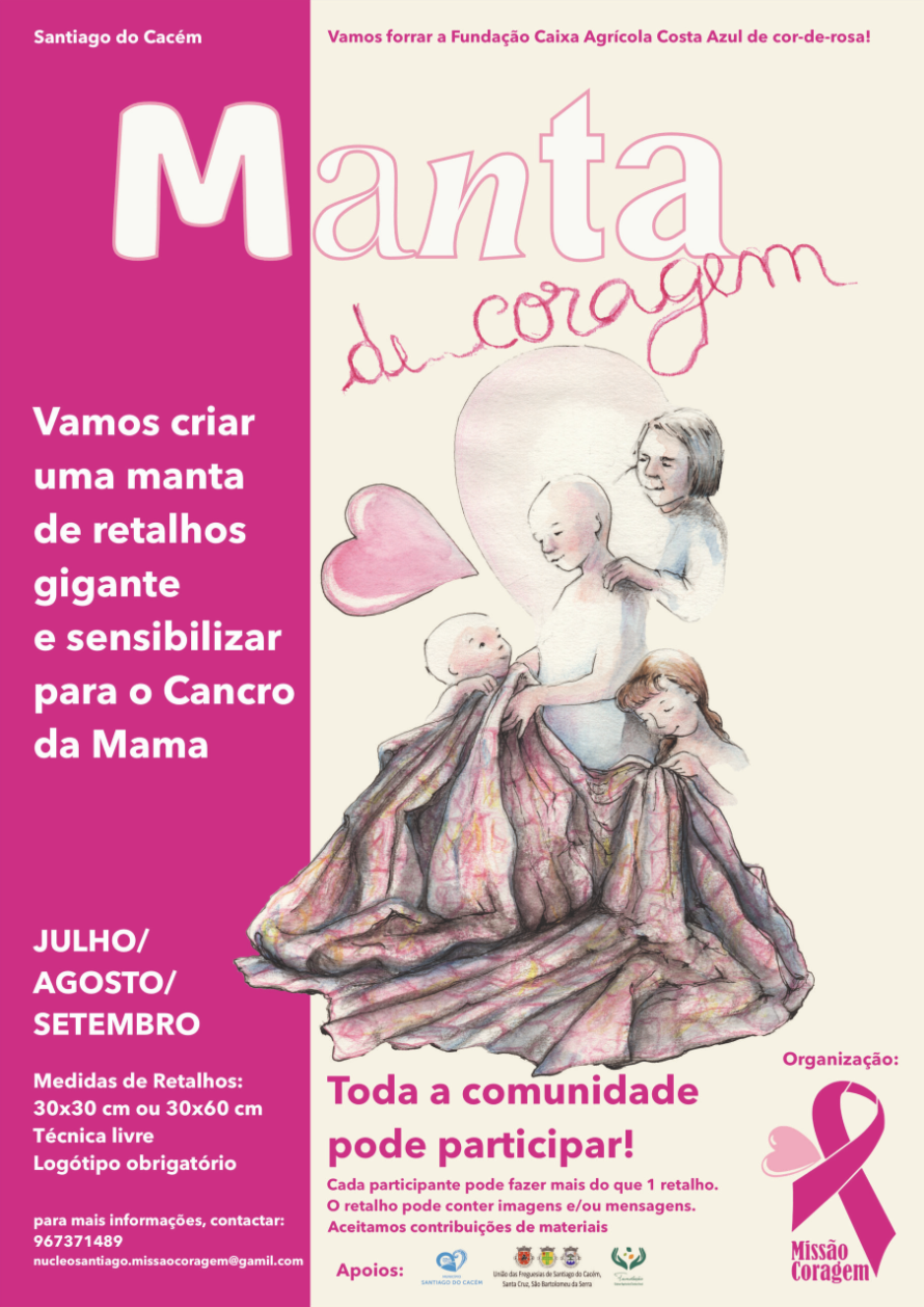 Missão Coragem – Manta de Retalhos Gigante — event image